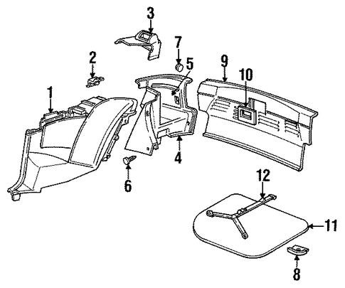 Impulse INTERIOR TRIM - REAR BODY 2