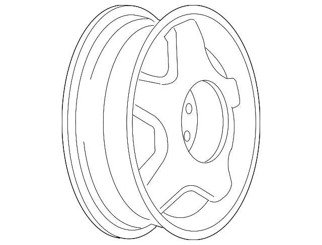 9592871 WHEEL, ALLOY