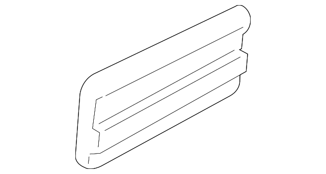 30022987 Деталь SIDE MOLDING, RIGHT