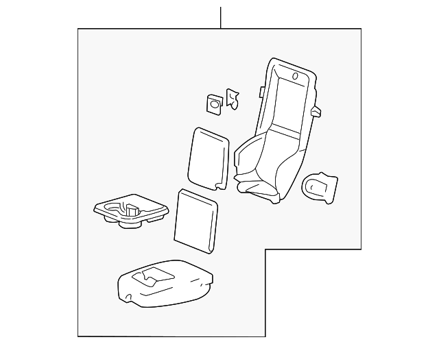 16837665 ARMREST
