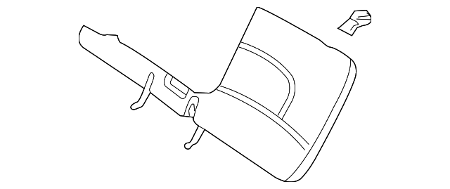 88895752 SEAT BACK FRAME