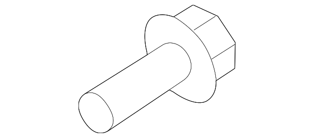 -W713778-S439 Деталь CHECK ARM BOLT, LEFT