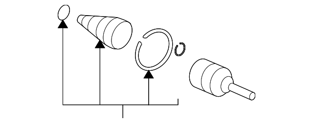 44014-T0A-A00 Деталь JOINT SET, OUTBOARD