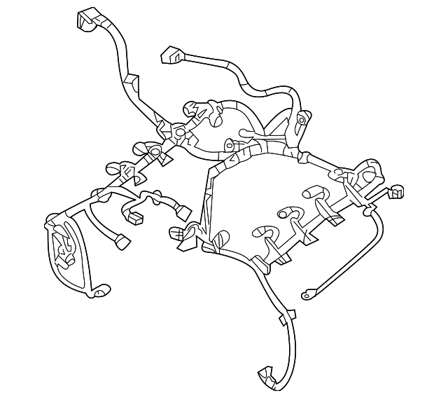 68185127AB Деталь WIRE HARNESS