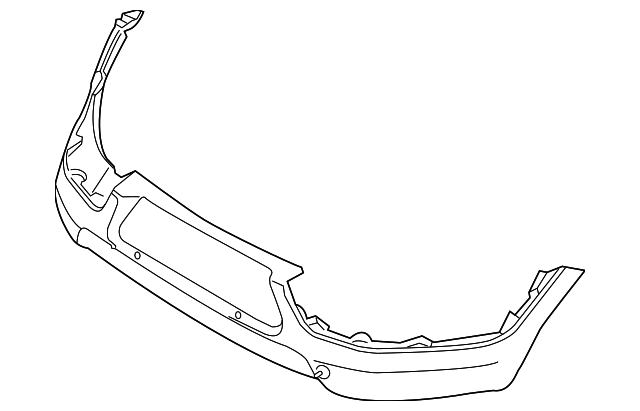 86611-3W031 Деталь BUMPER COVER