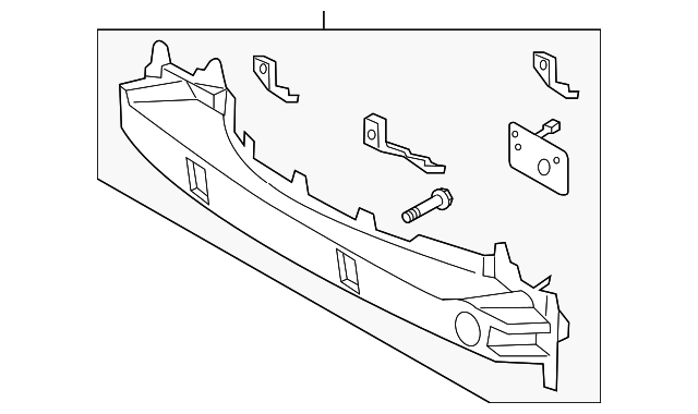86630-3W010 Деталь IMPACT BAR