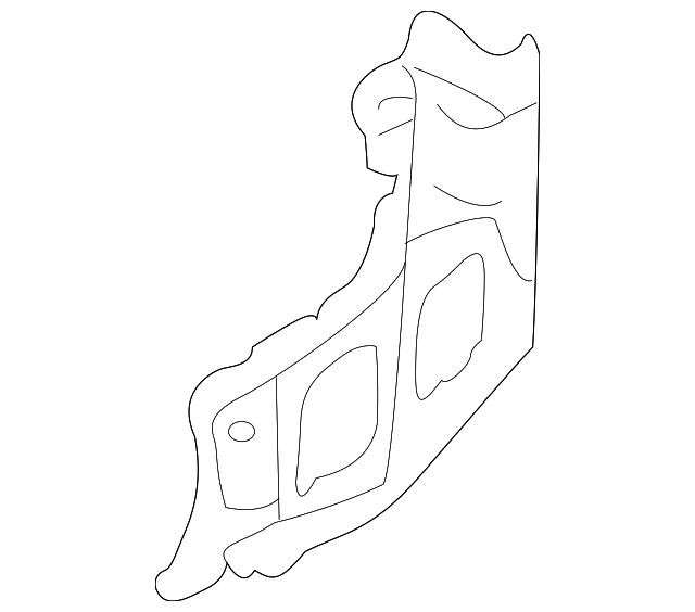 92255700 Деталь LOWER EXTN, RIGHT