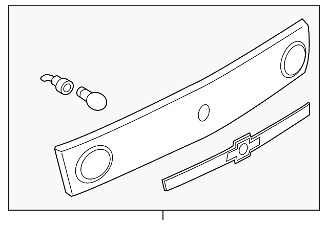 89024396 Деталь BACKUP LAMP ASSY