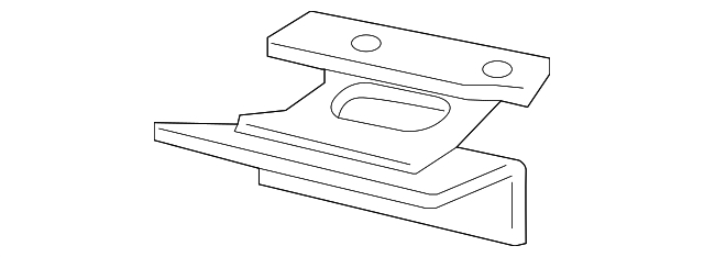 68195879AA Деталь LOWER BRACKET, LEFT