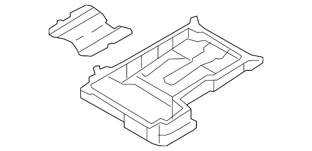 21520-3F000 Деталь UPPER OIL PAN