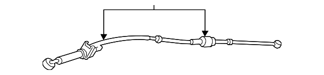 25-11-7-594-646 Деталь CONTROL CABLE, RIGHT