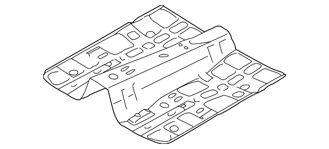 52120SG0009P Деталь FRONT FLOOR PAN