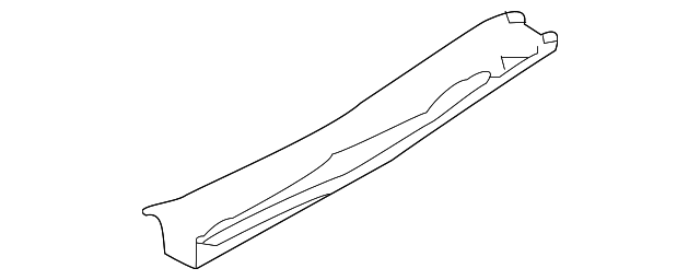 52150SG1809P Деталь REAR RAIL, LEFT