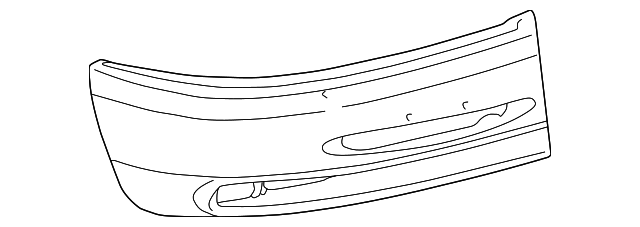 F87Z17757BB Деталь BUMPER COVER