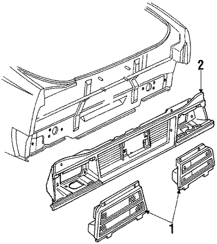 Cavalier TAIL LAMPS 2