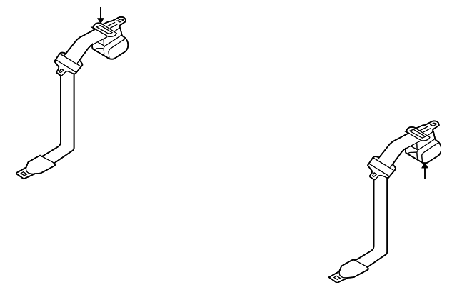 88844-8J200 Деталь BELT & RETRACTOR, RIGHT