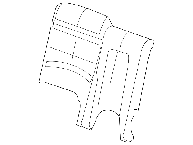 12456992 SEAT BACK PAD, RIGHT