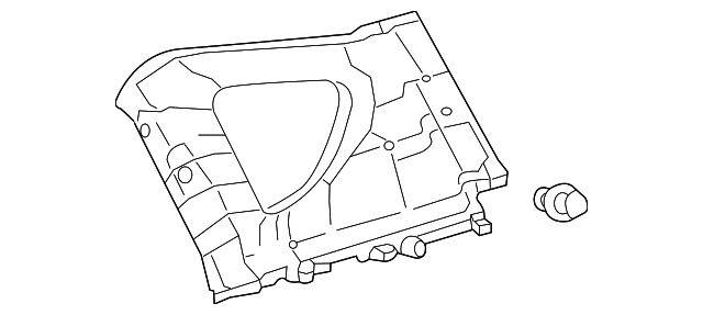 62470-0R040-B0 UPPER QTR TRIM, RIGHT