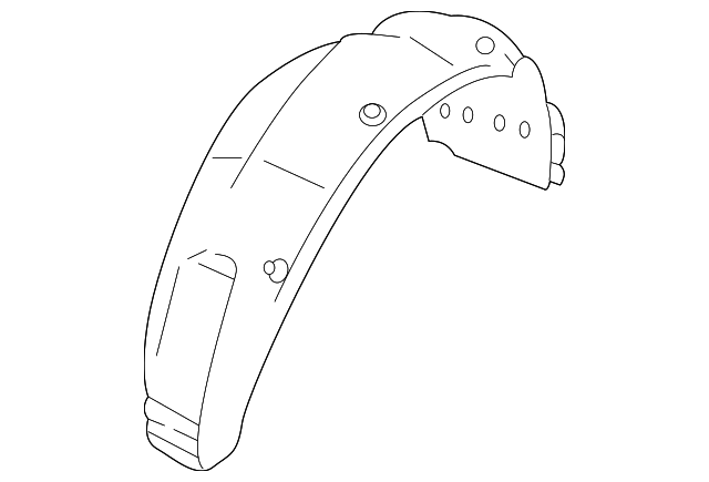 30021274 Деталь WHEELHOUSE LINER, LEFT