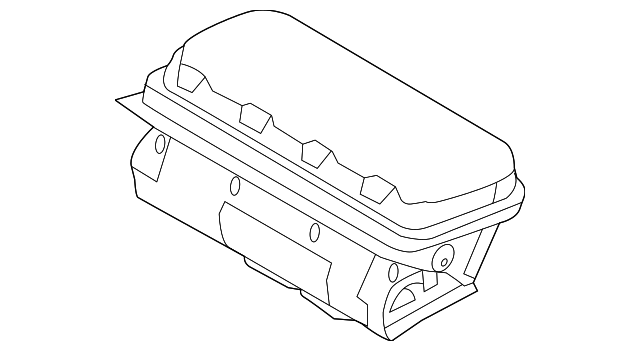 CB5Z-78044A74-A Деталь PASSENGER AIR BAG