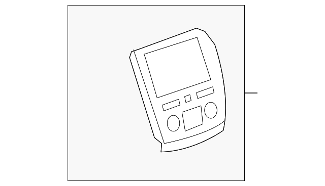20942139 Деталь CENTER BEZEL