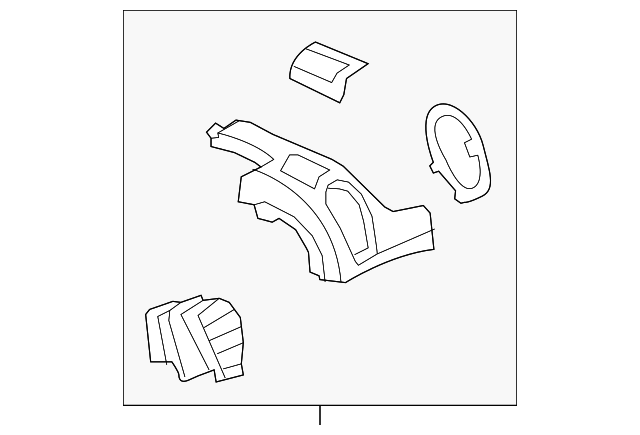 25860225 Деталь TRIM PAD