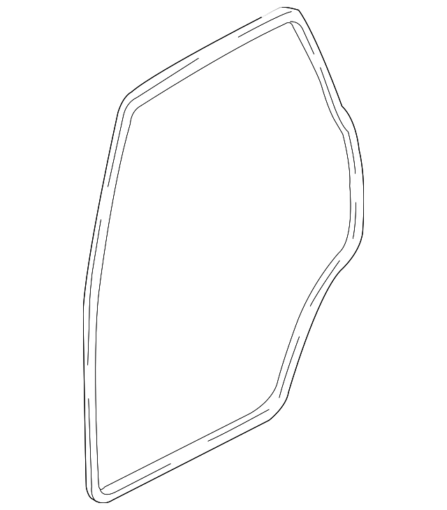 ZZCA-72-760A Деталь WEATHERSTRIP, RIGHT