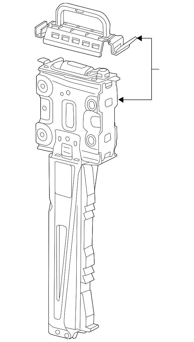 5C3-898-076-A Деталь ROLL BAR, LEFT