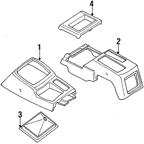 Brat CENTER CONSOLE