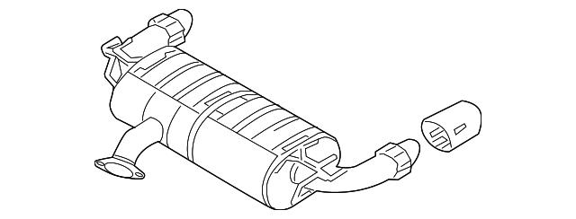1571A864 Деталь MUFFLER