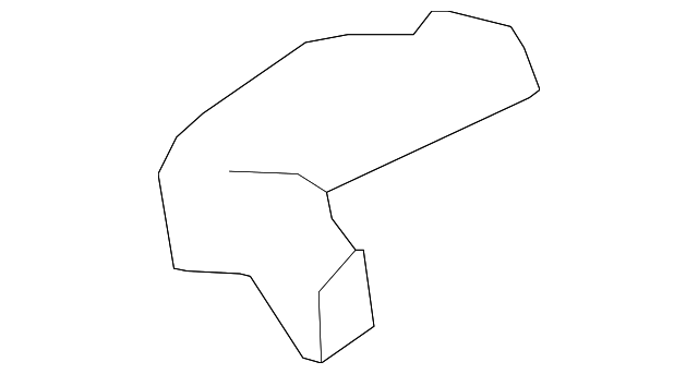 2518310546 Деталь OUTER DUCT, LEFT