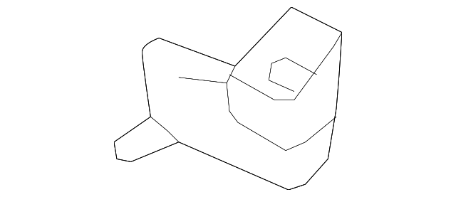 2518311046 Деталь REAR DUCT, RIGHT