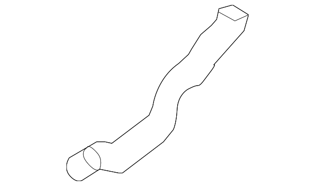 251-830-13-46 Деталь REAR DUCT, LEFT