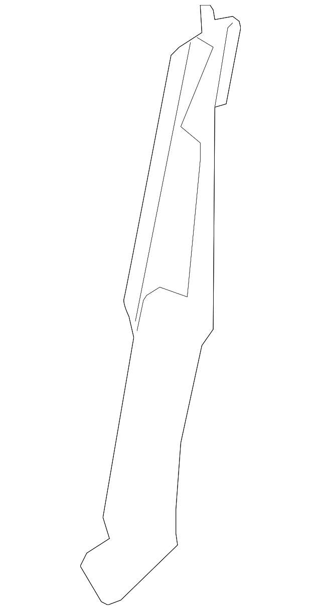 251-831-03-45 Деталь REAR DUCT, LEFT