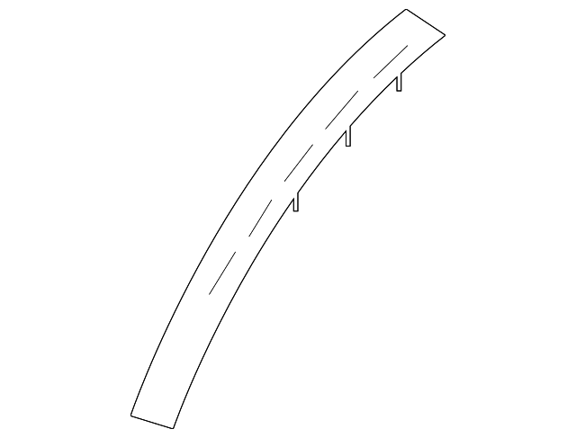 251-831-00-60-9051 Деталь DEFROSTER GRILLE, LEFT