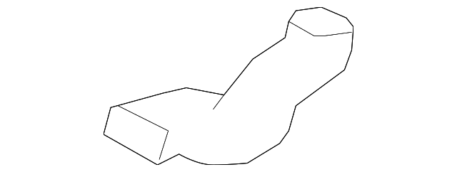 2518310946 Деталь REAR DUCT, LEFT