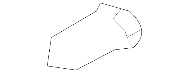 251-830-06-23 Деталь DEFROSTER GRILLE, RIGHT