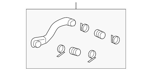 9C3Z-6F073-A OUTLET TUBE