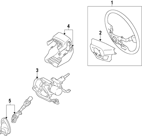 FR-S STEERING COLUMN