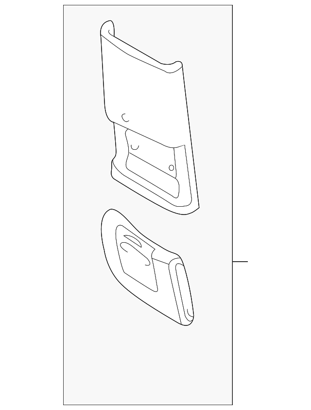 EC0464470G20 Деталь CONSOLE BODY