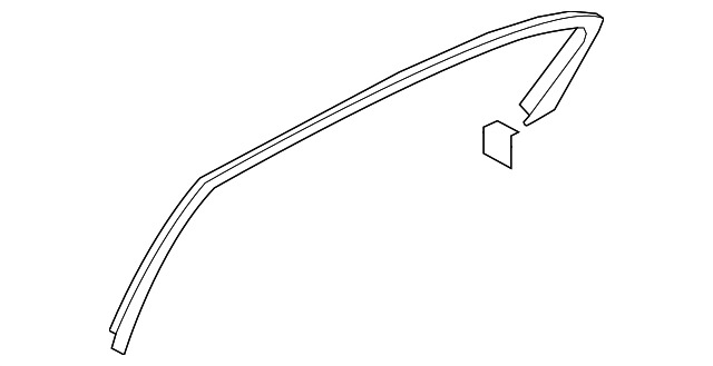 83920-3M000 Деталь UPPER TRIM, RIGHT