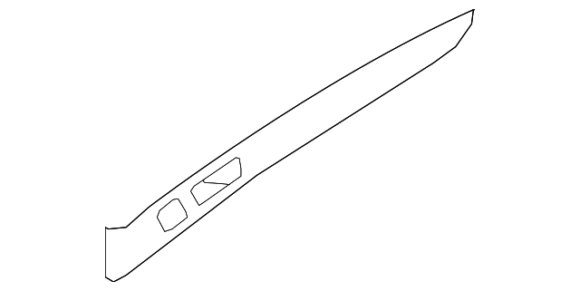 83332-3M050-BW Деталь TRIM BEZEL, LEFT