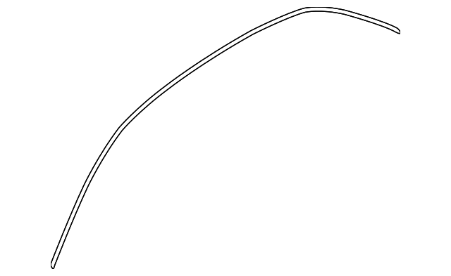 8E9-853-704-H-2ZZ Деталь DRIP MOLDING, RIGHT