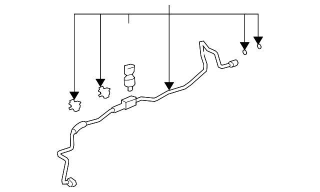88710-0E030 LIQUID LINE