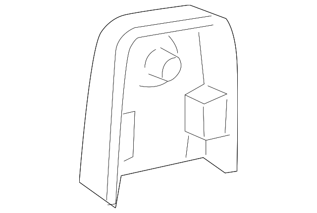 67963-08010-C0 Деталь PULL STRAP COVER