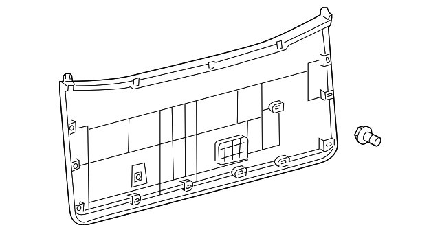67750-0C022-C0 Деталь LOWER TRIM