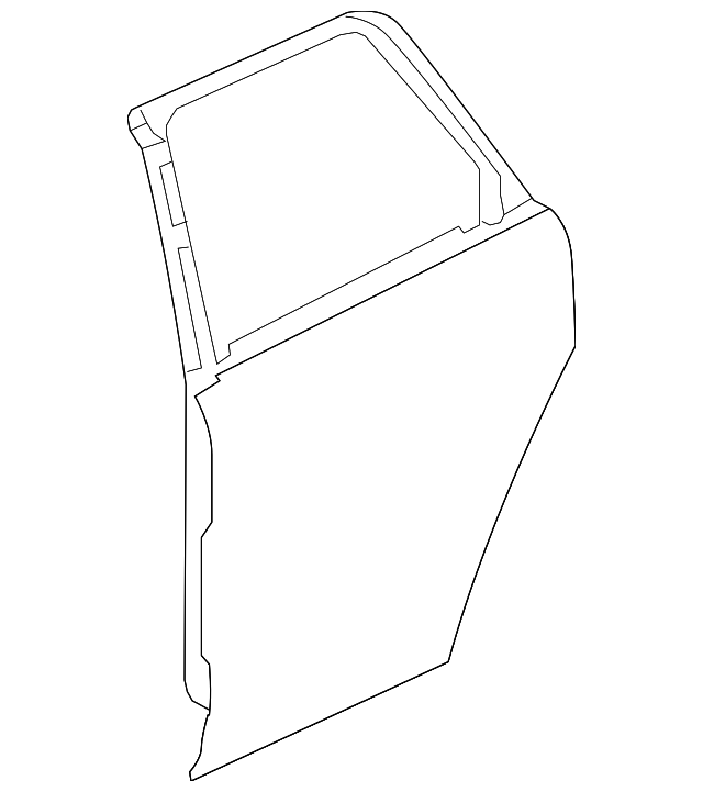 19120238 Деталь DOOR SHELL, LEFT
