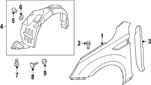 Optima FENDER & COMPONENTS