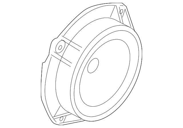 3910485Z00 Деталь REAR SPEAKER, RIGHT