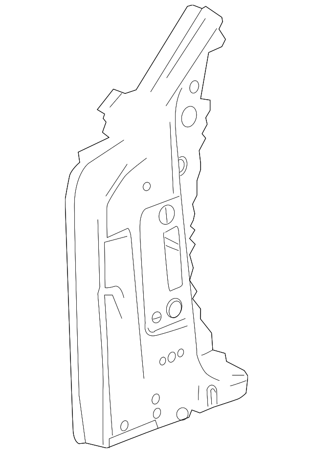 20996750 Деталь HINGE PLR REINF, LEFT